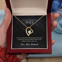 To My Wife - I Love You - Necklace