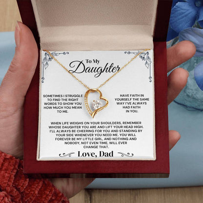 To My Daughter - My Heart’s Promise - Necklace