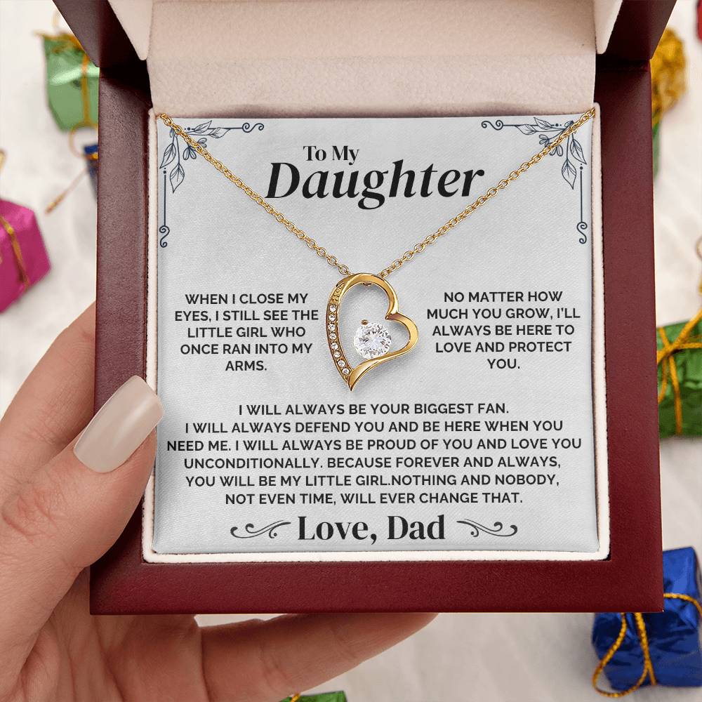 To My Daughter - Nostalgic Dad - Necklace