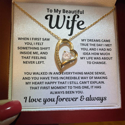 To My Wife - That Feeling Never Left - Necklace