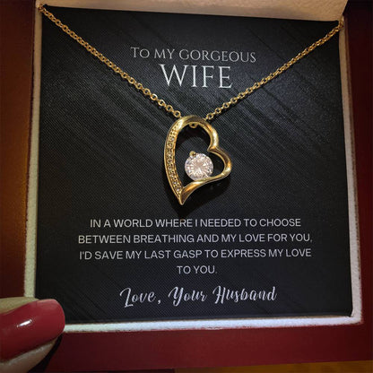 To My Wife - My Love For You - Necklace