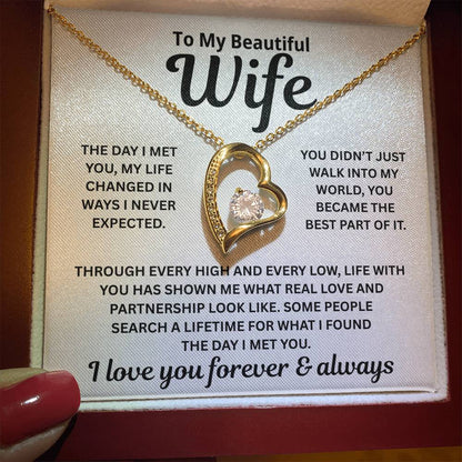 To My Wife – The Day Everything Changed – Necklace