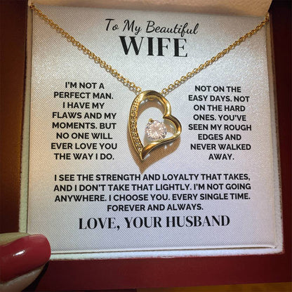 To My Wife – I Don’t Quit On Us – Necklace