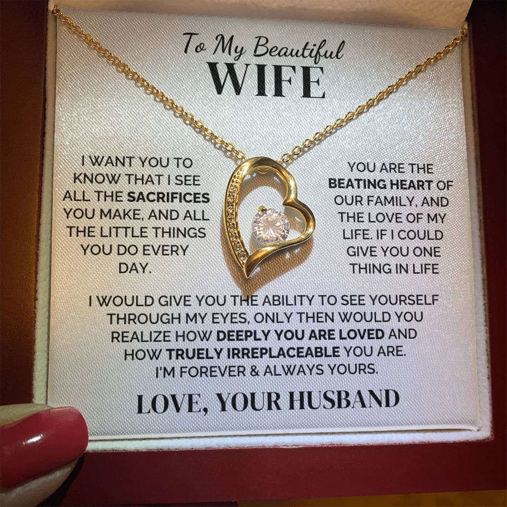 To My Wife – I See All You Do – Necklace