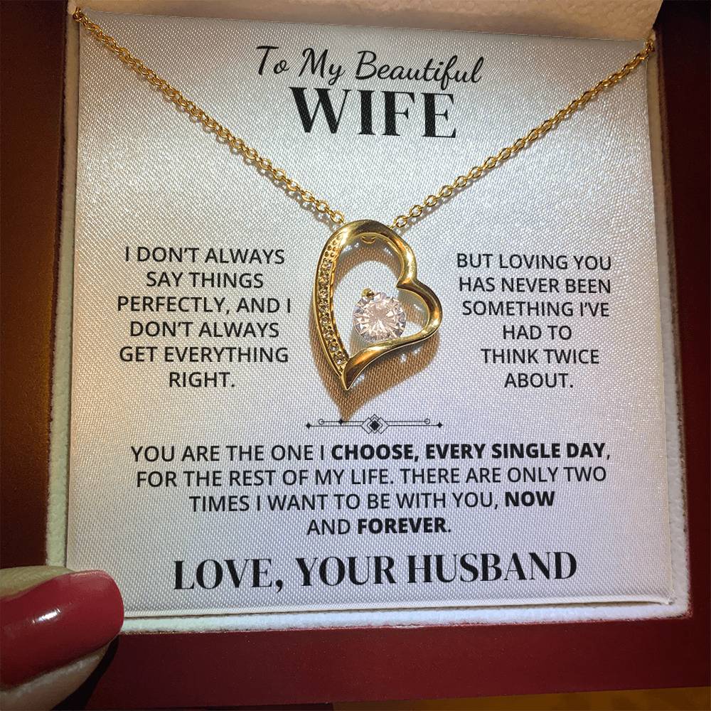 To My Wife – Every Single Day – Necklace