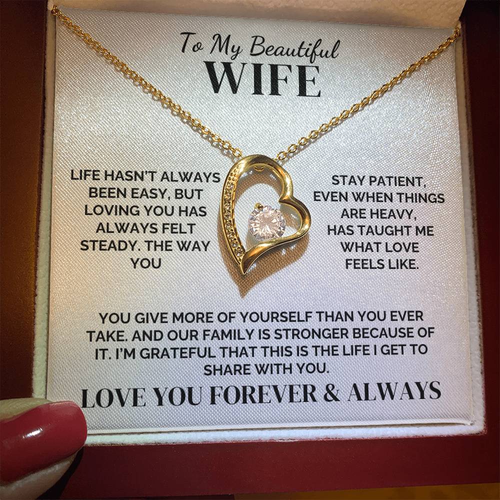 To My Wife – The Strength I See – Necklace