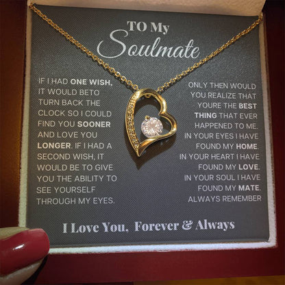 To My Soulmate - You're The Best Thing - Necklace