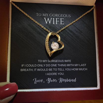 To My Wife - Adore You - Necklace