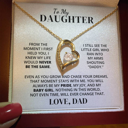 To My Daughter – My Pride and My Joy – Necklace