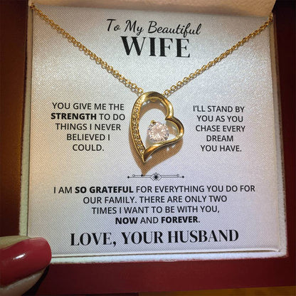 To My Wife – By Your Side – Necklace