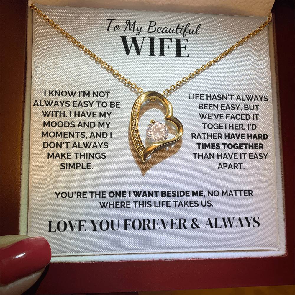 To My Wife – Facing It Together – Necklace