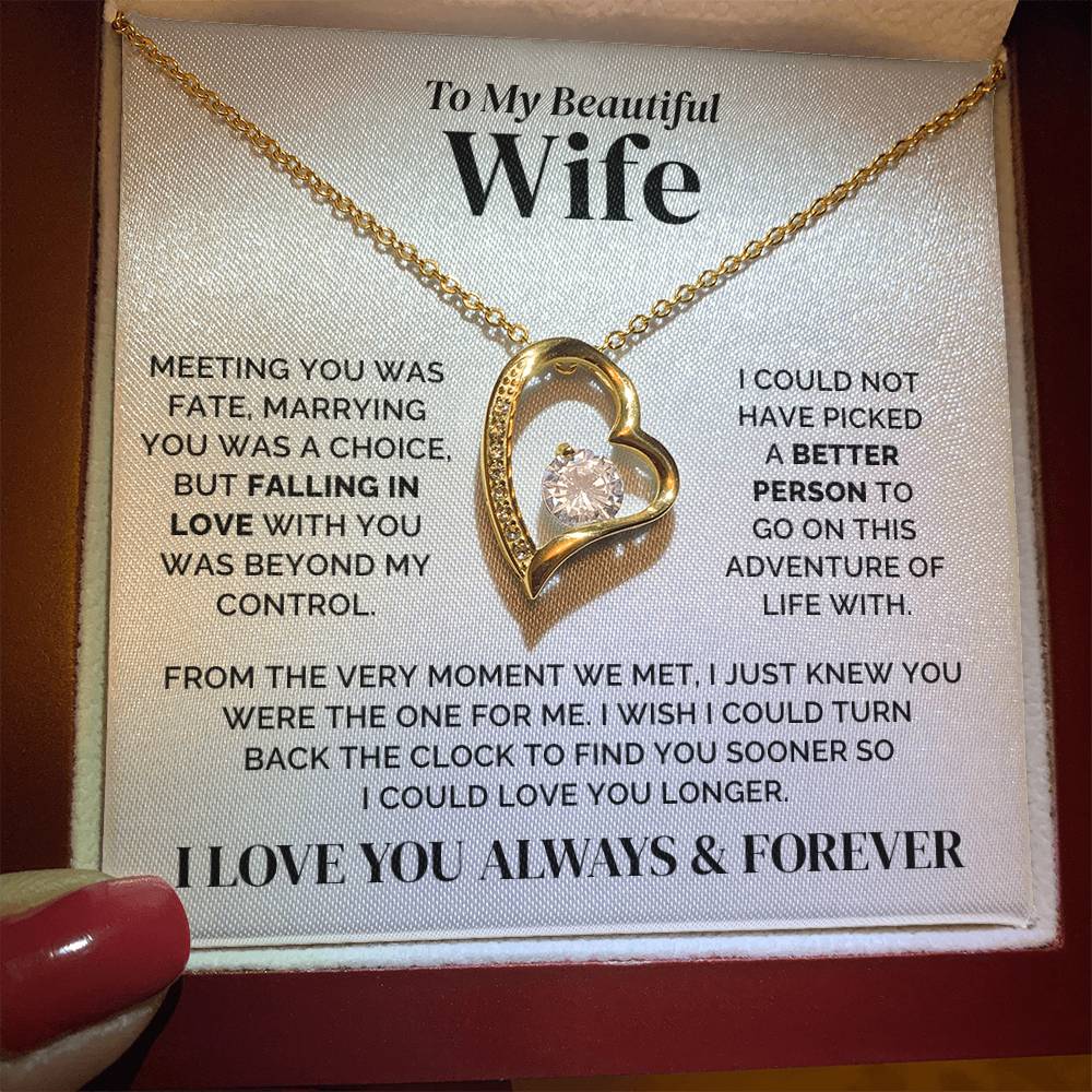To My Wife – Beyond My Control – Necklace