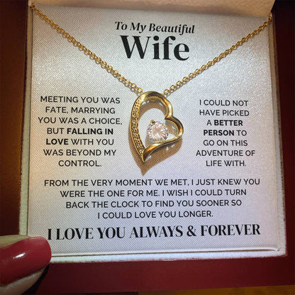 To My Wife – Beyond My Control – Necklace