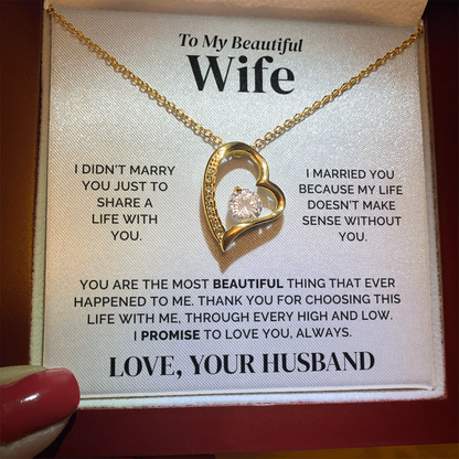 To My Wife – I Choose You – Necklace