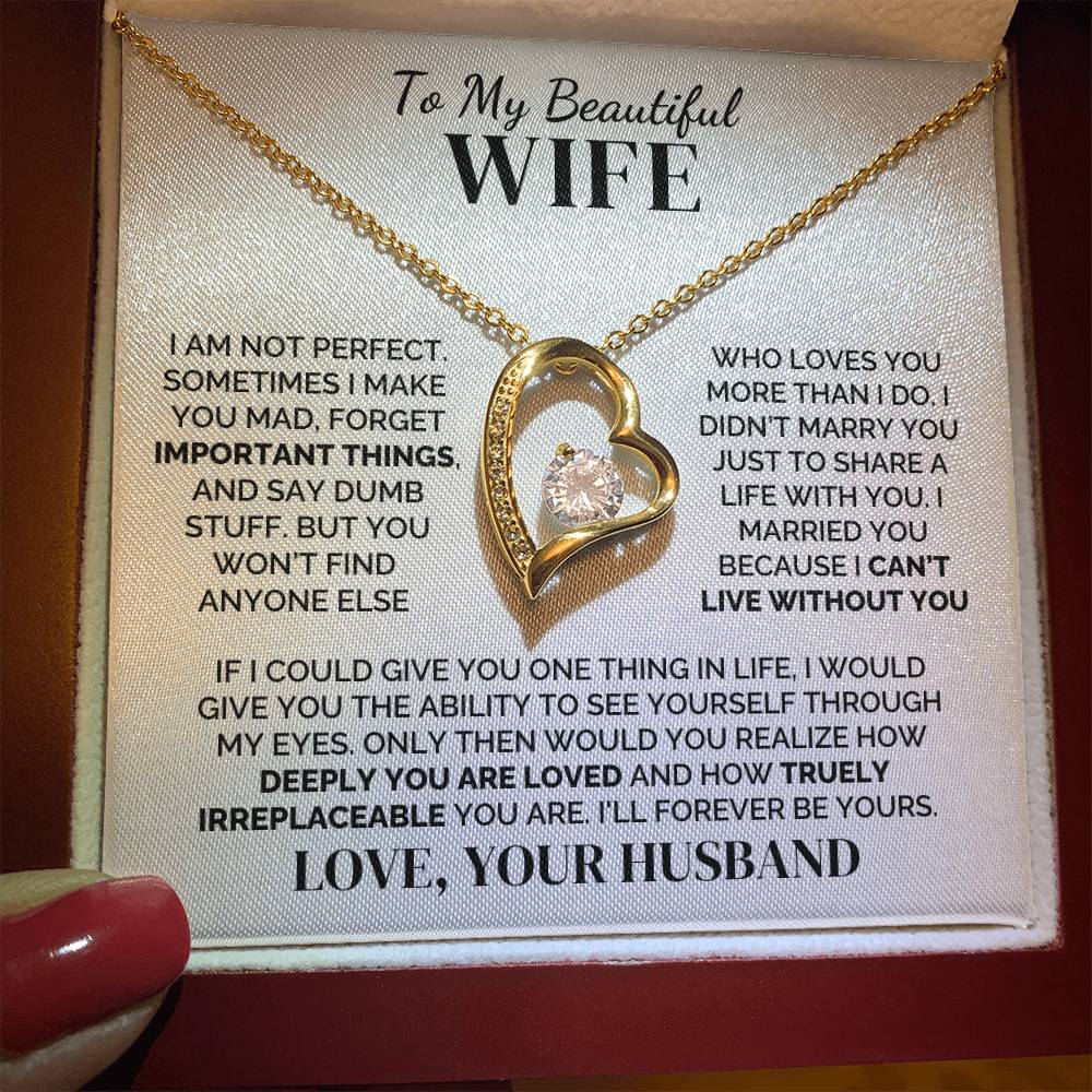 To My Wife – Loved As You Are – Necklace