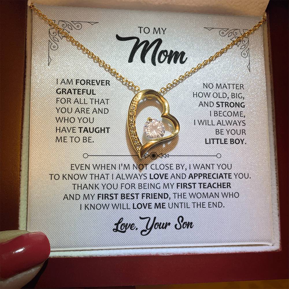 To My Mom - My First - Necklace
