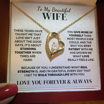 To My Wife – I See All You Carry – Necklace