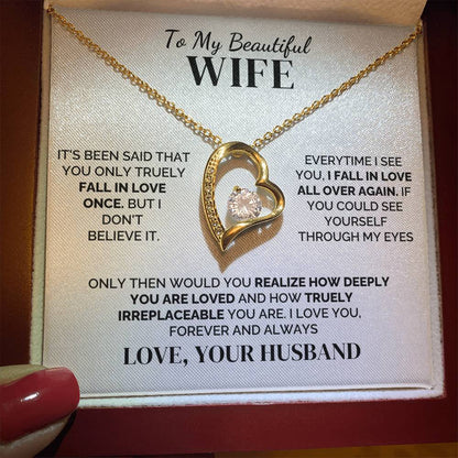 To My Wife – Falling in Love Again – Necklace