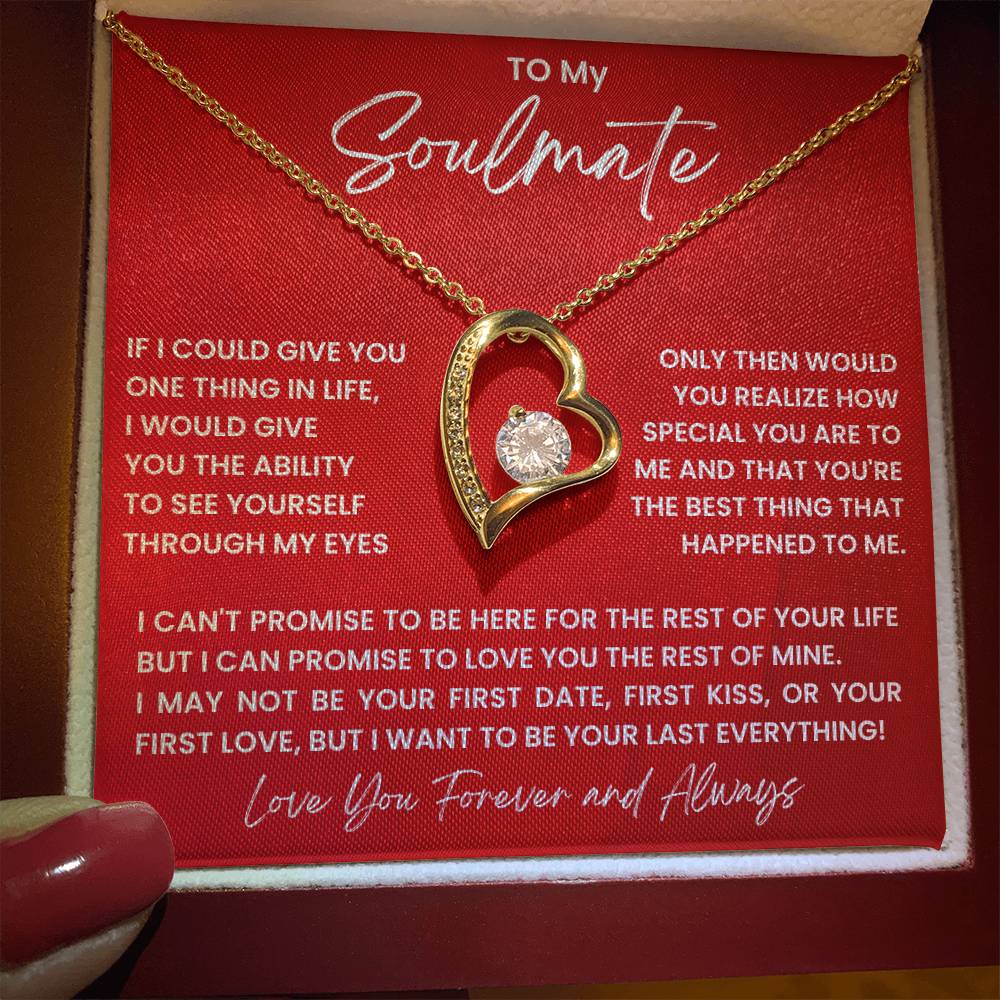 To My Soulmate - My Promise - Necklace
