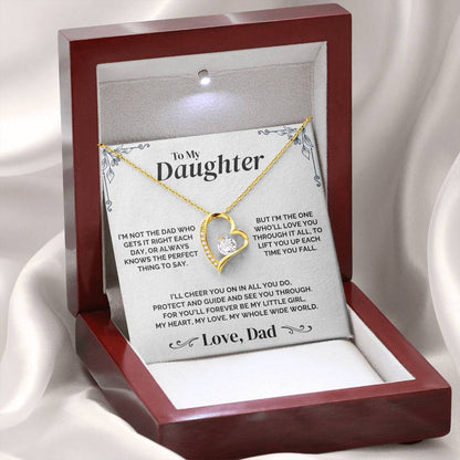 To My Daughter - A Father's Promise - Necklace