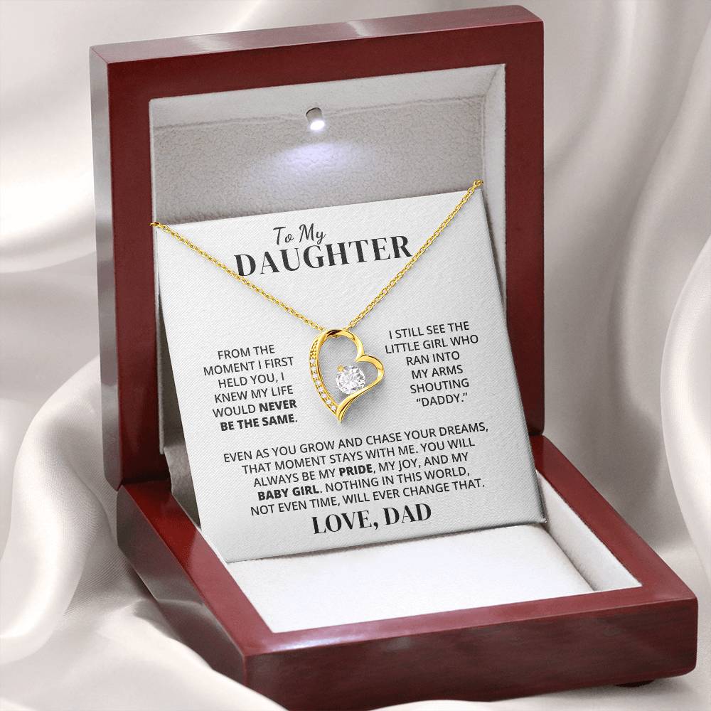 To My Daughter – My Pride and My Joy – Necklace