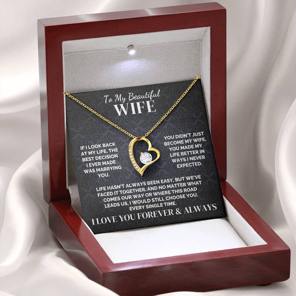 To My Wife – I’d Still Choose You – Necklace