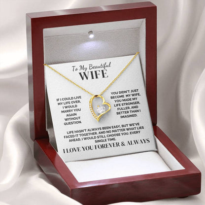 To My Wife – I’d Marry You Again – Necklace