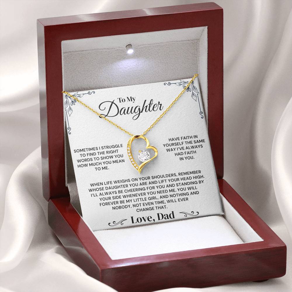 To My Daughter - My Heart’s Promise - Necklace