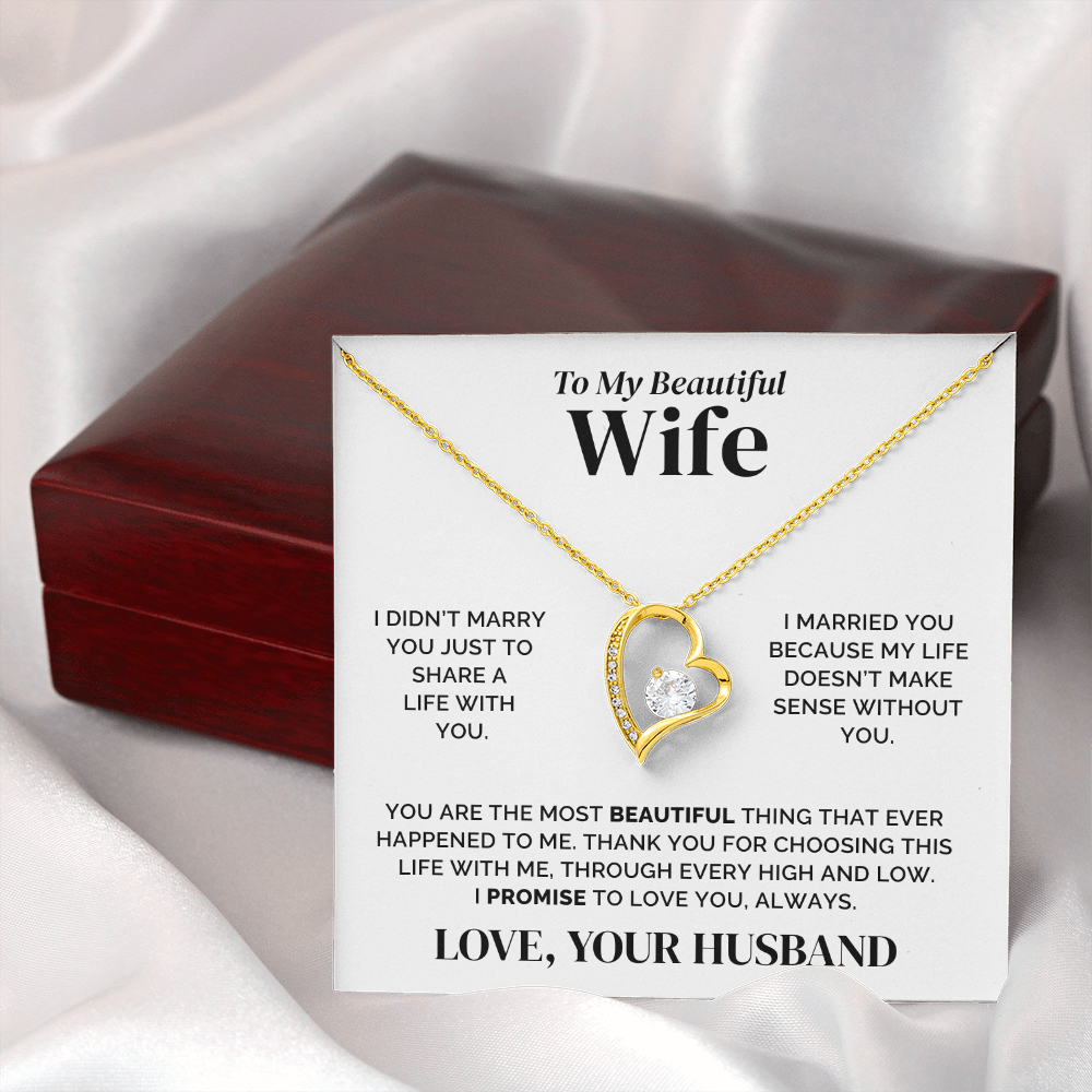 To My Wife – I Choose You – Necklace