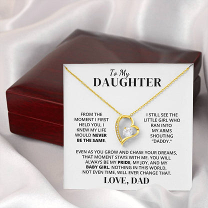 To My Daughter – My Pride and My Joy – Necklace