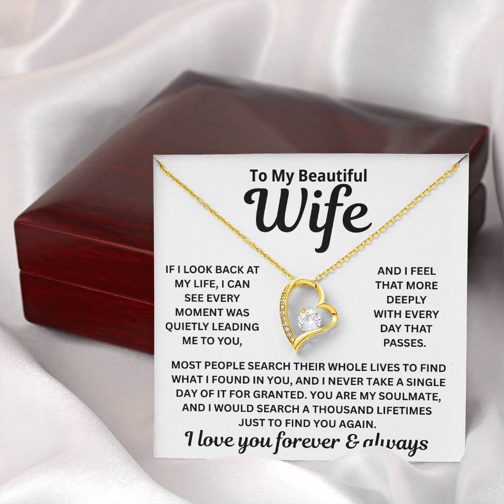 To My Wife - A Thousand Lifetimes - Necklace