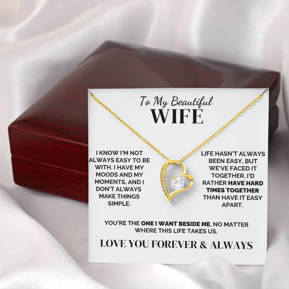 To My Wife – Facing It Together – Necklace