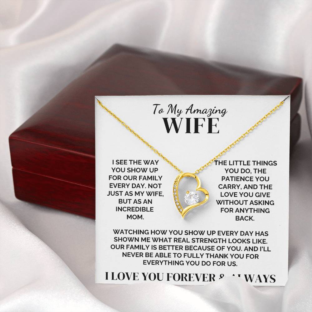 To My Wife – The Way You Carry Us – Necklace