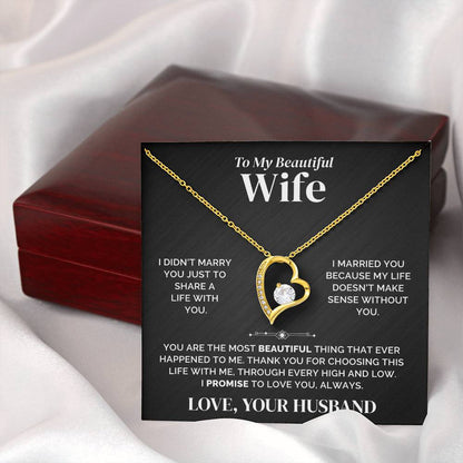 To My Wife – I Choose You – Necklace