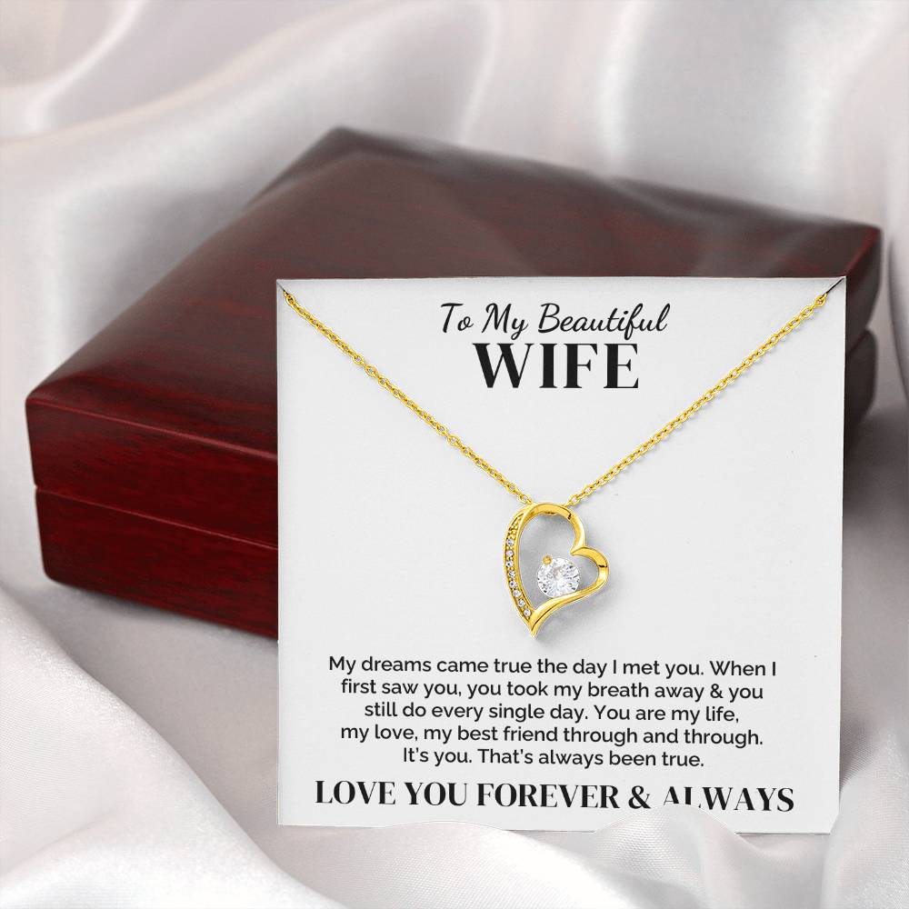 To My Wife – It Was Always You – Necklace