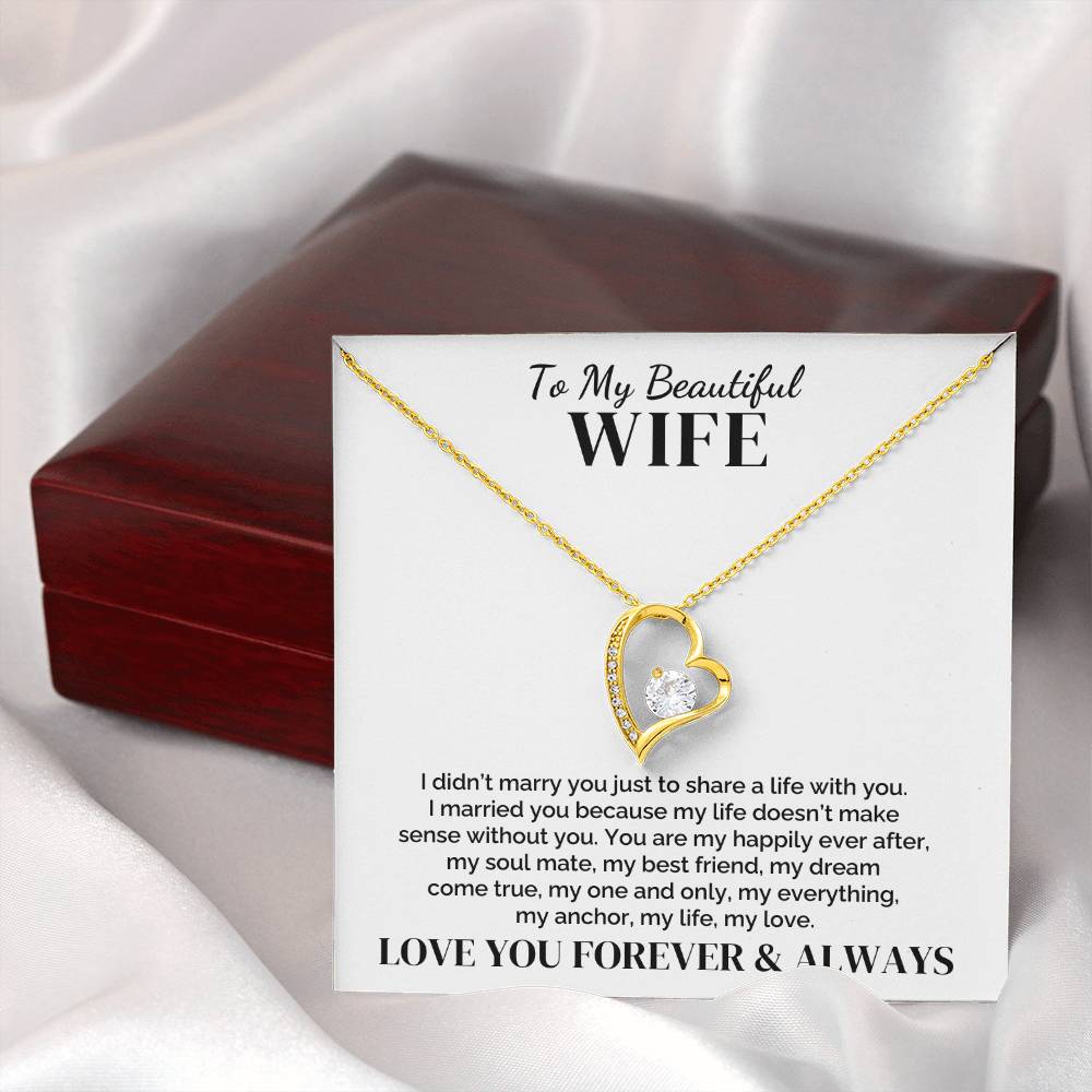 To My Wife – The Choice I Made – Necklace
