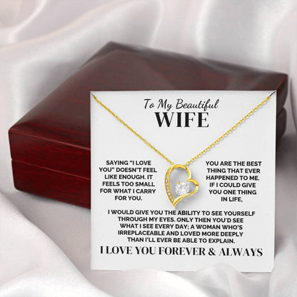 To My Wife – If You Could See What I See – Necklace