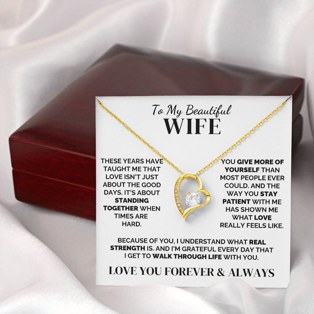 To My Wife – I See All You Carry – Necklace