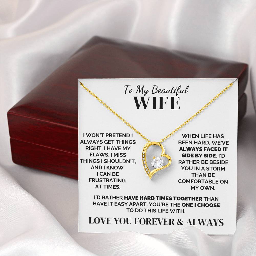 To My Wife – The One I Choose – Necklace