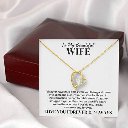 To My Wife – Through Every Storm – Necklace