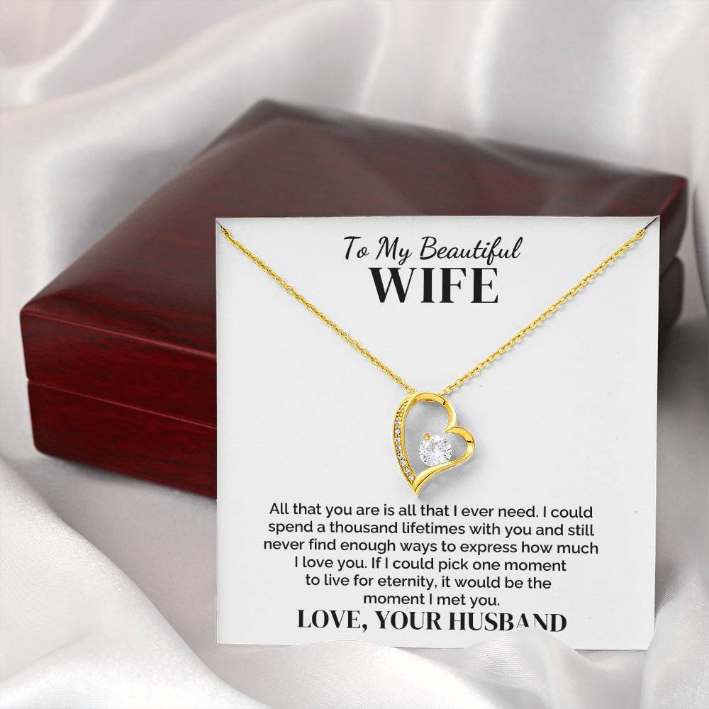 To My Wife – From the Moment I Met You – Necklace