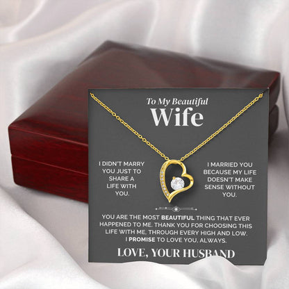 To My Wife – I Choose You – Necklace