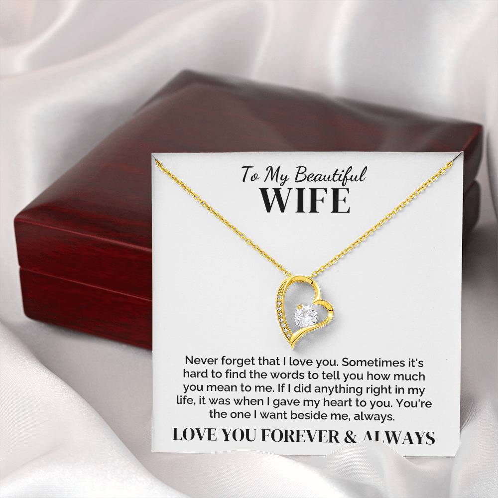 To My Wife – The Choice I’ll Always Make – Necklace