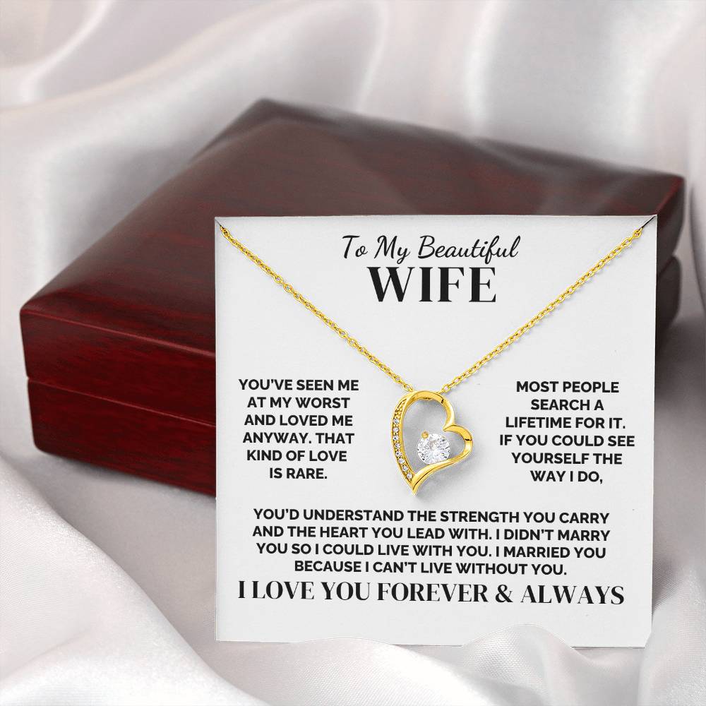 To My Wife – You Loved Me Anyway – Necklace