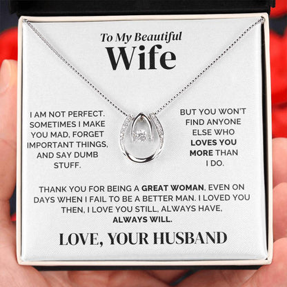 To My Wife – Loved Beyond Measure – Necklace