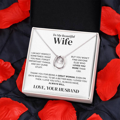 To My Wife – Loved Beyond Measure – Necklace