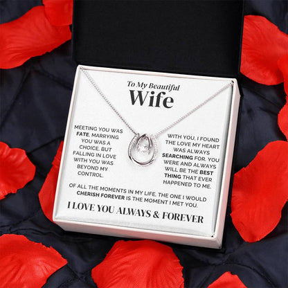 To My Wife – Chosen for Life – Necklace