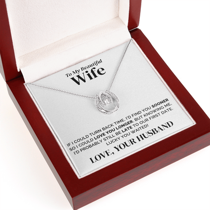 To My Wife – Love You Longer – Necklace