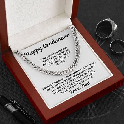 To My Son - You Did That Without Me - Cuban Link Chain