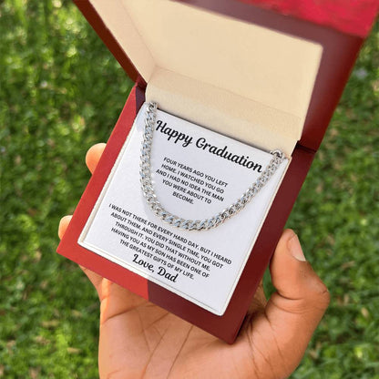 To My Son - You Did That Without Me - Cuban Link Chain